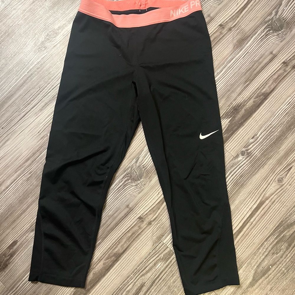 Nike Dry Fit Black Capri Leggings